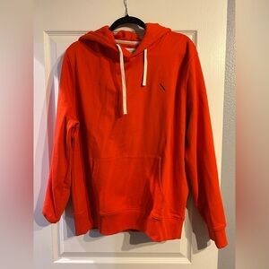 Saturdays New York City - Orange Hoodie with Drawstrings